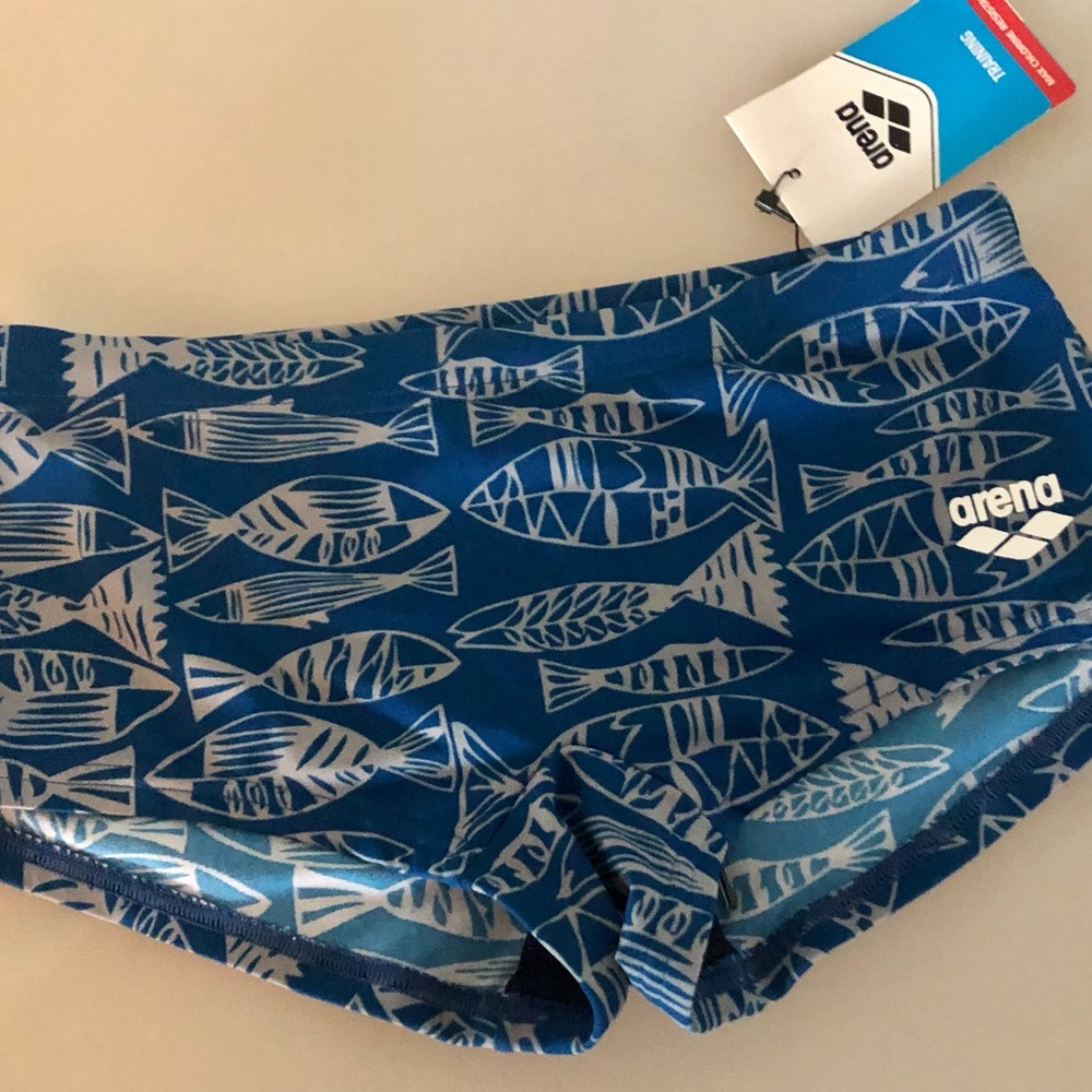 Men’s Arena low waist swim training suit